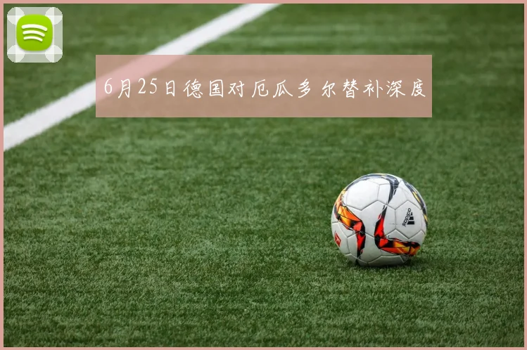 6月25日德国对厄瓜多尔替补深度